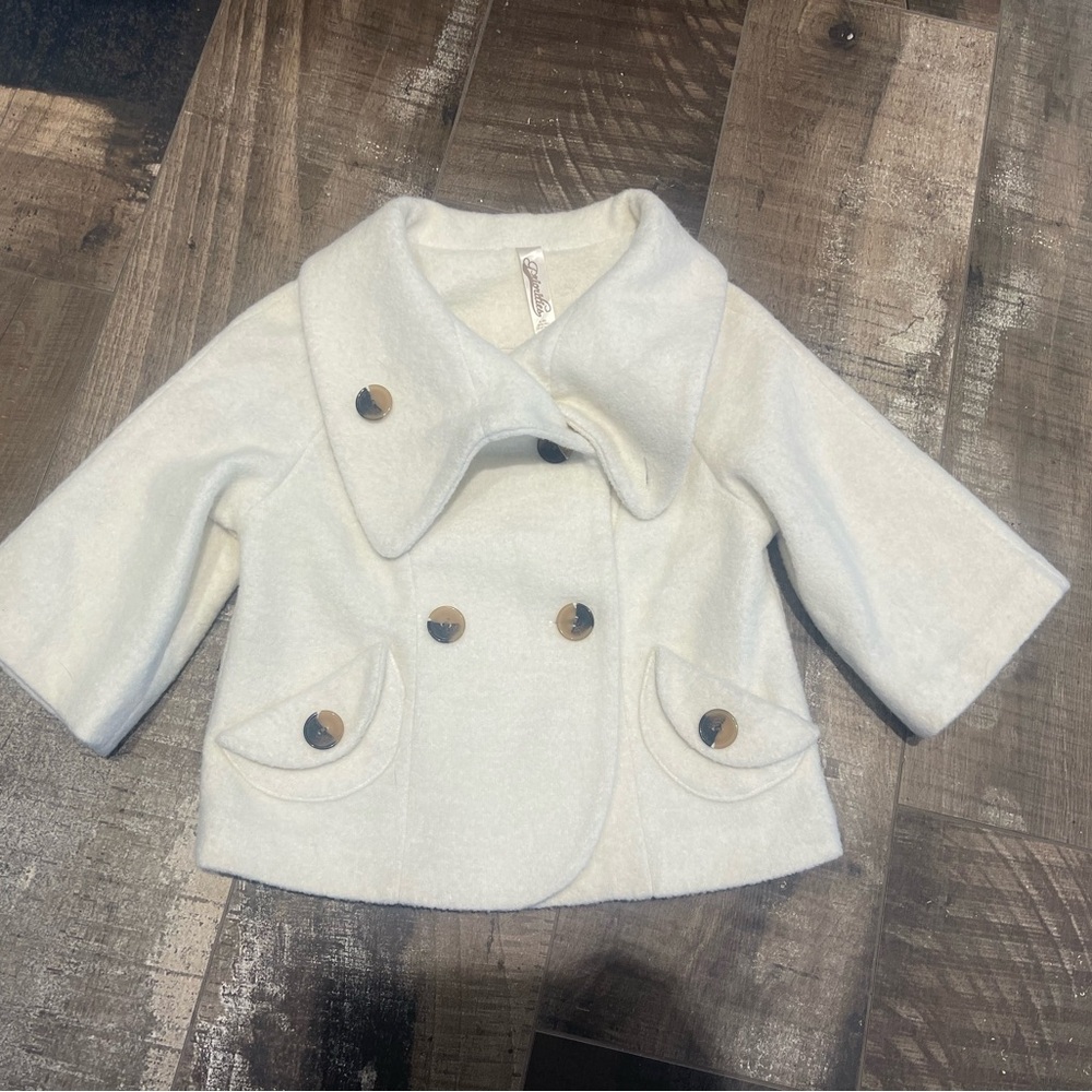 Anthropologie Priorities women’s size 0 cropped wool coat